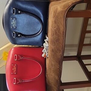 Kate spade Purse Navy blue or red. Sold separately.